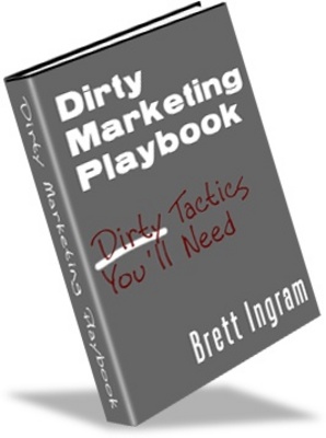 Product picture Dirty Marketing Playbook-make more money from the webside